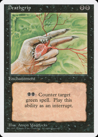 Deathgrip [Fourth Edition] | Jomio and Rueliete's Cards and Comics