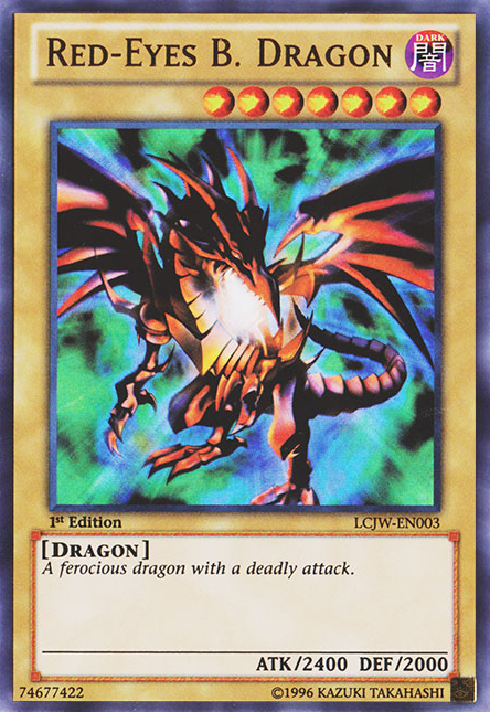 Red-Eyes B. Dragon [LCJW-EN003] Ultra Rare | Jomio and Rueliete's Cards and Comics