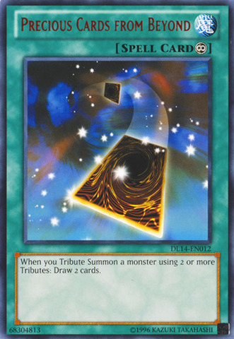 Precious Cards from Beyond (Red) [DL14-EN012] Rare | Jomio and Rueliete's Cards and Comics