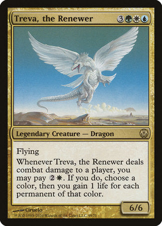 Treva, the Renewer [Duel Decks: Phyrexia vs. the Coalition] | Jomio and Rueliete's Cards and Comics