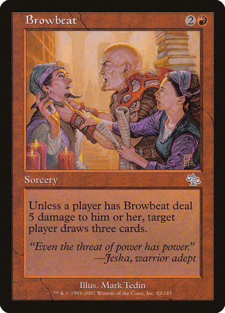 Browbeat [Judgment] | Jomio and Rueliete's Cards and Comics