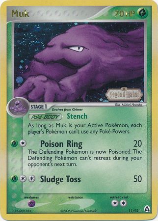 Muk (11/92) (Stamped) [EX: Legend Maker] | Jomio and Rueliete's Cards and Comics
