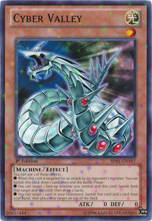 Cyber Valley [BP01-EN197] Starfoil Rare | Jomio and Rueliete's Cards and Comics