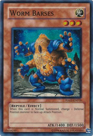 Worm Barses [HA01-EN018] Super Rare | Jomio and Rueliete's Cards and Comics