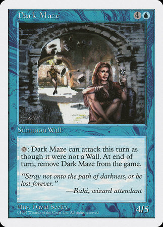 Dark Maze [Fifth Edition] | Jomio and Rueliete's Cards and Comics