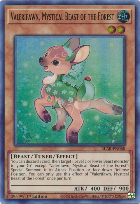 Valerifawn, Mystical Beast of the Forest [BLAR-EN068] Ultra Rare | Jomio and Rueliete's Cards and Comics