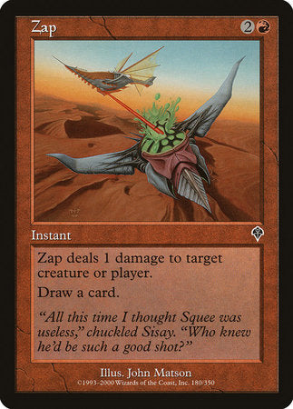 Zap [Invasion] | Jomio and Rueliete's Cards and Comics