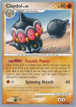 Claydol LV.45 (15/106) (Boltevoir - Michael Pramawat) [World Championships 2010] | Jomio and Rueliete's Cards and Comics