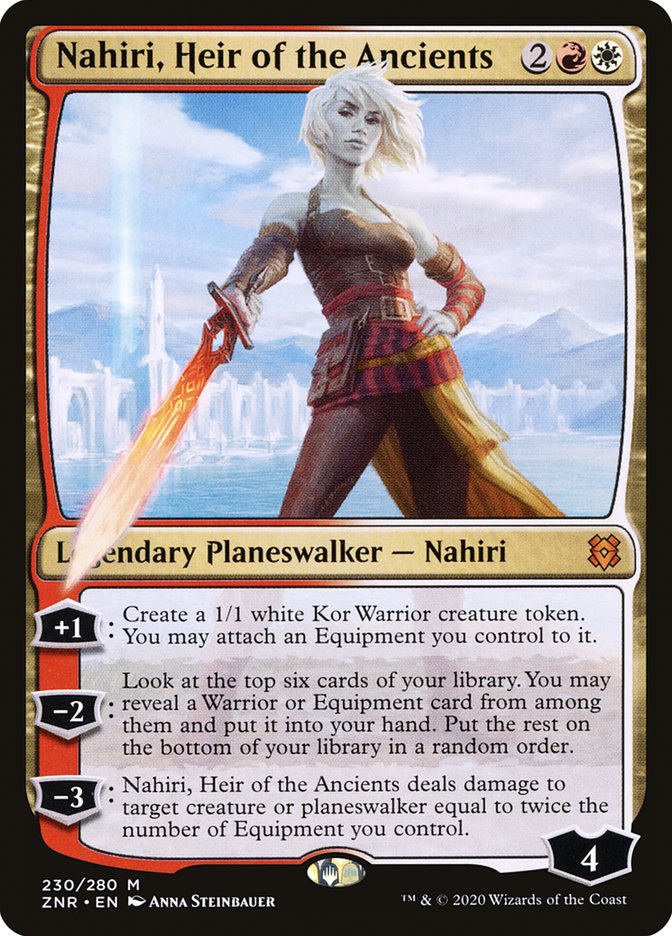 Nahiri, Heir of the Ancients [Zendikar Rising] | Jomio and Rueliete's Cards and Comics