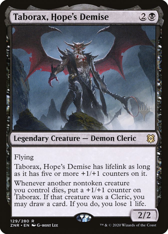 Taborax, Hope's Demise (Promo Pack) [Zendikar Rising Promos] | Jomio and Rueliete's Cards and Comics