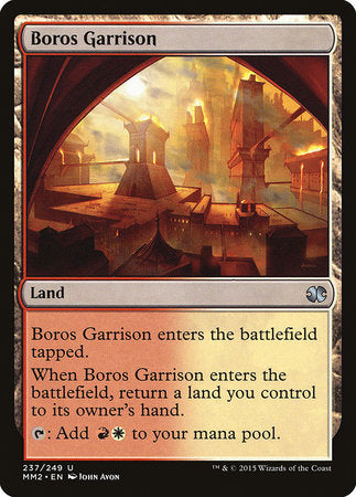 Boros Garrison [Modern Masters 2015] | Jomio and Rueliete's Cards and Comics