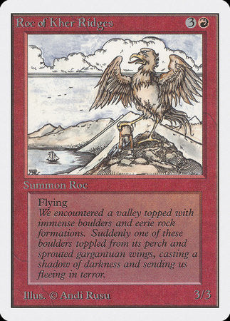 Roc of Kher Ridges [Unlimited Edition] | Jomio and Rueliete's Cards and Comics