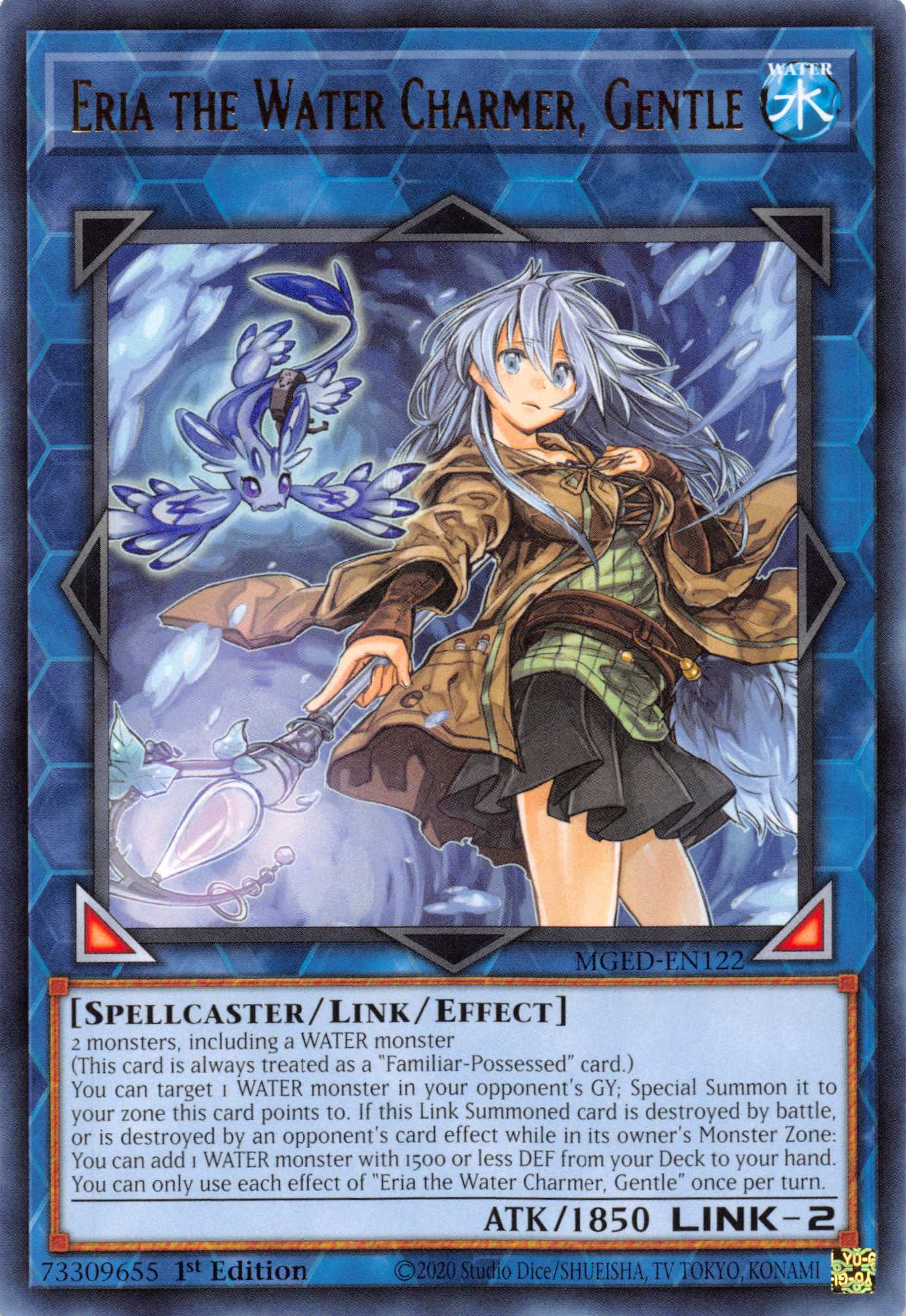 Eria the Water Charmer, Gentle [MGED-EN122] Rare | Jomio and Rueliete's Cards and Comics