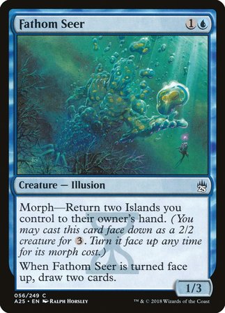 Fathom Seer [Masters 25] | Jomio and Rueliete's Cards and Comics