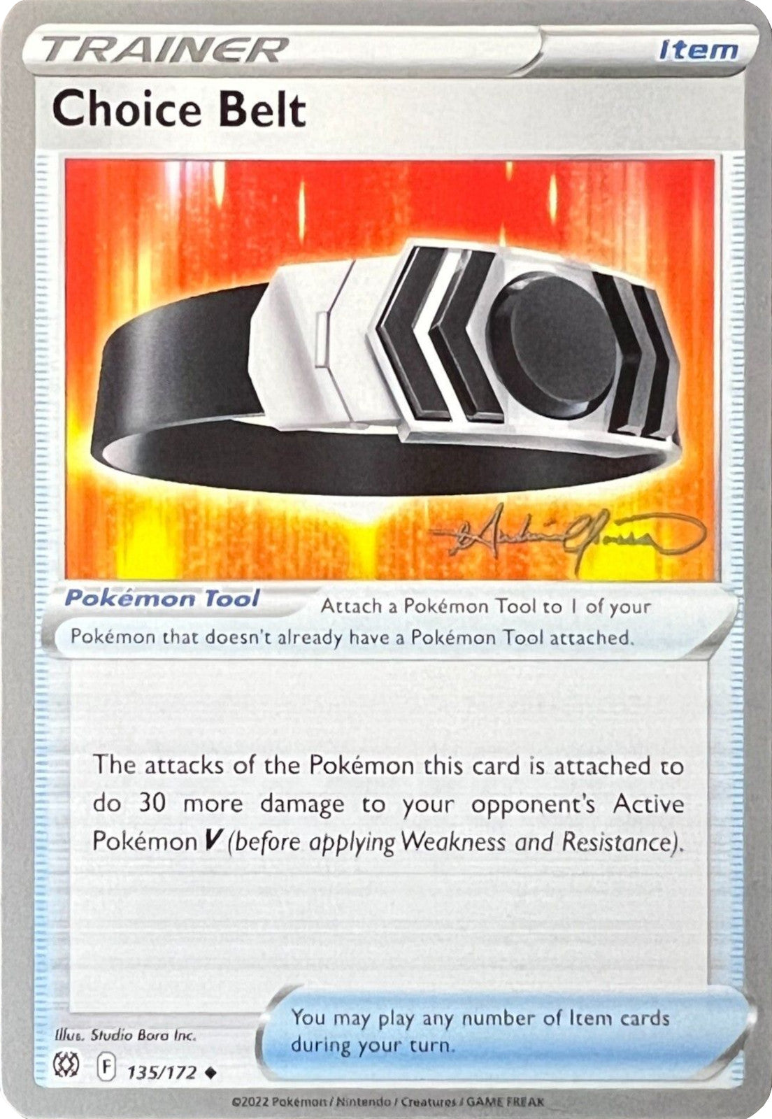 Choice Belt (135/172) (The Shape of Mew - Andre Chiasson) [World Championships 2022] | Jomio and Rueliete's Cards and Comics