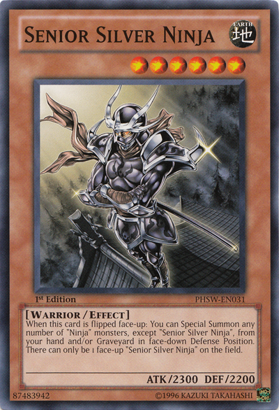 Senior Silver Ninja [PHSW-EN031] Common | Jomio and Rueliete's Cards and Comics