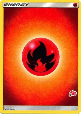 Fire Energy (Charizard Stamp #17) [Battle Academy 2020] | Jomio and Rueliete's Cards and Comics