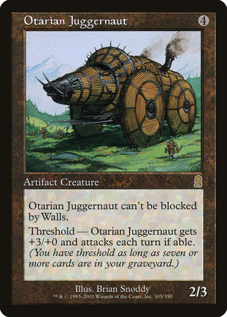 Otarian Juggernaut [Odyssey] | Jomio and Rueliete's Cards and Comics