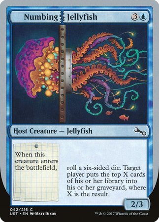 Numbing Jellyfish [Unstable] | Jomio and Rueliete's Cards and Comics