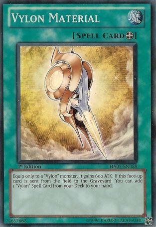 Vylon Material [HA05-EN028] Super Rare | Jomio and Rueliete's Cards and Comics