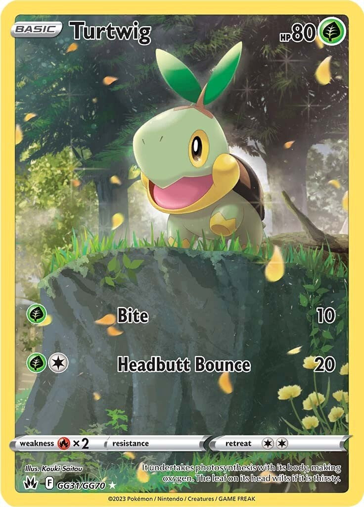 Turtwig (GG31/GG70) [Sword & Shield: Crown Zenith] | Jomio and Rueliete's Cards and Comics
