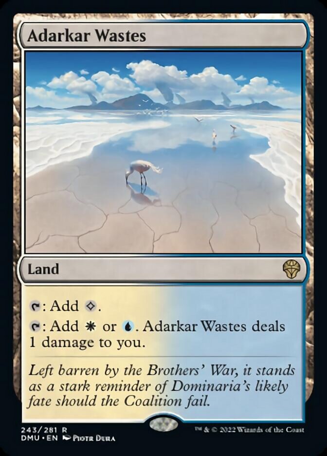 Adarkar Wastes [Dominaria United] | Jomio and Rueliete's Cards and Comics