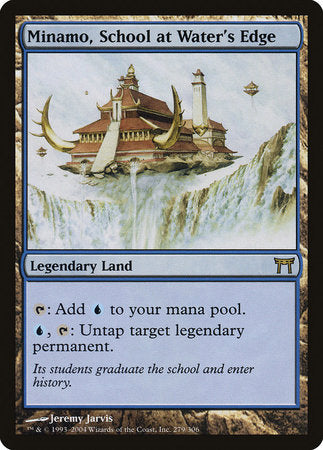 Minamo, School at Water's Edge [Champions of Kamigawa] | Jomio and Rueliete's Cards and Comics