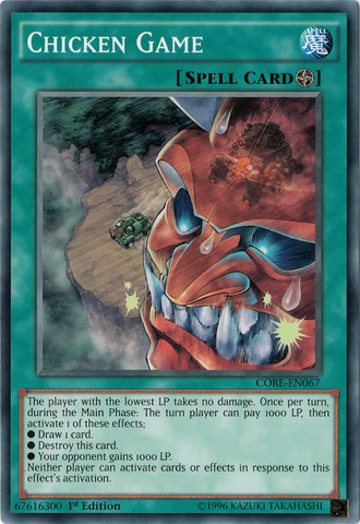 Chicken Game [CORE-EN067] Common | Jomio and Rueliete's Cards and Comics