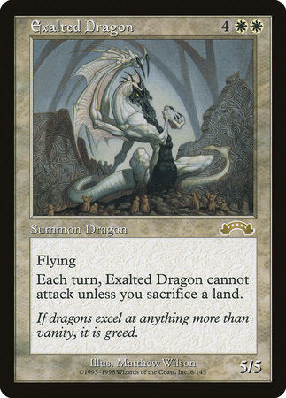 Exalted Dragon [Exodus] | Jomio and Rueliete's Cards and Comics