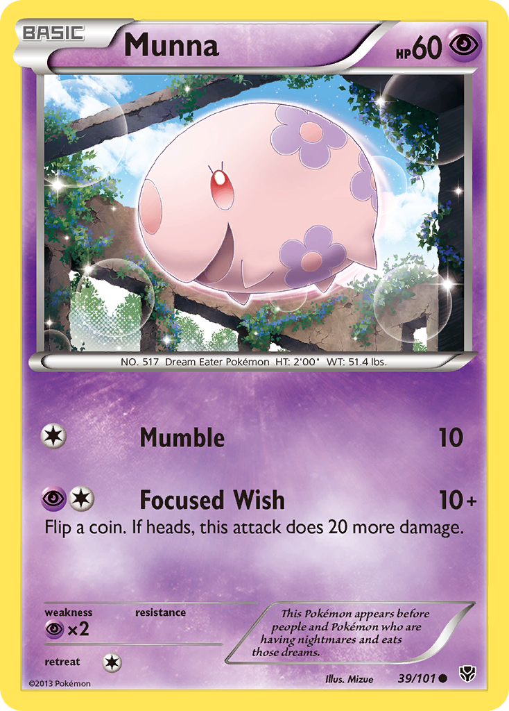 Munna (39/101) [Black & White: Plasma Blast] | Jomio and Rueliete's Cards and Comics