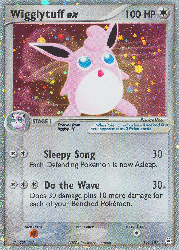 Wigglytuff ex (101/101) [EX: Hidden Legends] | Jomio and Rueliete's Cards and Comics