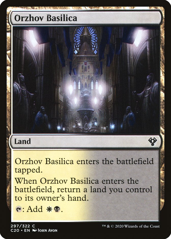 Orzhov Basilica [Commander 2020] | Jomio and Rueliete's Cards and Comics