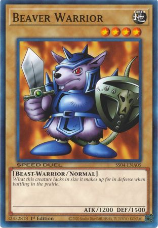 Beaver Warrior [SS04-ENA05] Common | Jomio and Rueliete's Cards and Comics