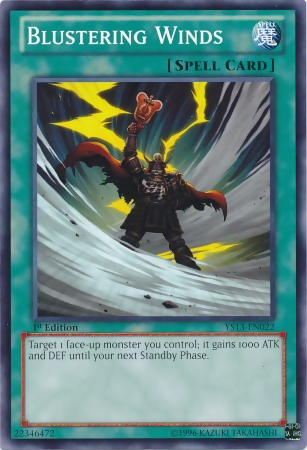 Blustering Winds [YS13-EN022] Common | Jomio and Rueliete's Cards and Comics