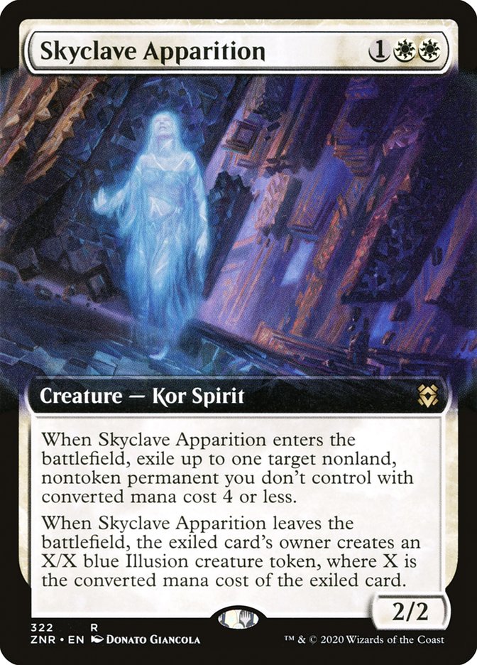 Skyclave Apparition (Extended Art) [Zendikar Rising] | Jomio and Rueliete's Cards and Comics