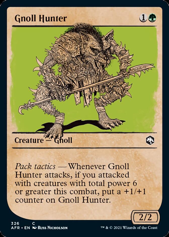 Gnoll Hunter (Showcase) [Dungeons & Dragons: Adventures in the Forgotten Realms] | Jomio and Rueliete's Cards and Comics