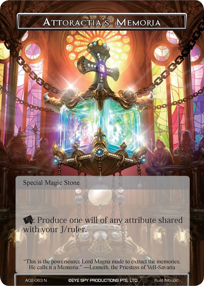 Attoractia's Memoria (AO2-063) [Alice Origin II] | Jomio and Rueliete's Cards and Comics