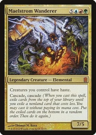 Maelstrom Wanderer [Commander's Arsenal] | Jomio and Rueliete's Cards and Comics