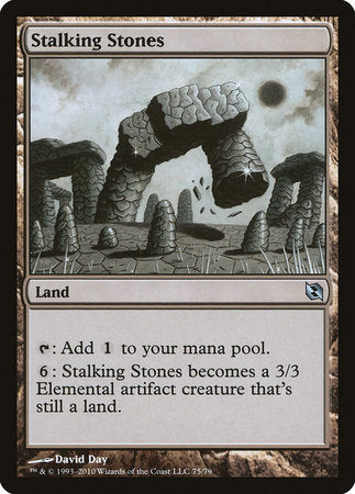 Stalking Stones [Duel Decks: Elspeth vs. Tezzeret] | Jomio and Rueliete's Cards and Comics