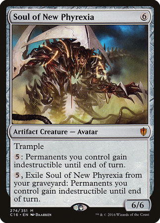 Soul of New Phyrexia [Commander 2016] | Jomio and Rueliete's Cards and Comics