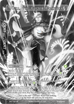 Gill // Gill, the Gifted Conjurer (Uber Rare) (ADK-097) [Advent of the Demon King] | Jomio and Rueliete's Cards and Comics