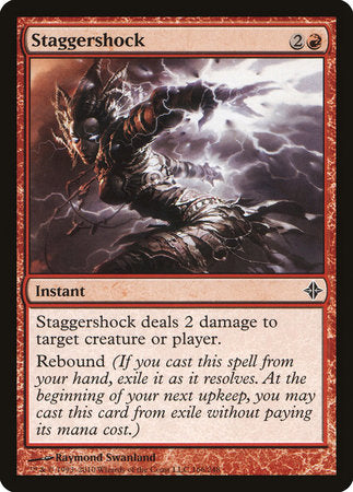 Staggershock [Rise of the Eldrazi] | Jomio and Rueliete's Cards and Comics