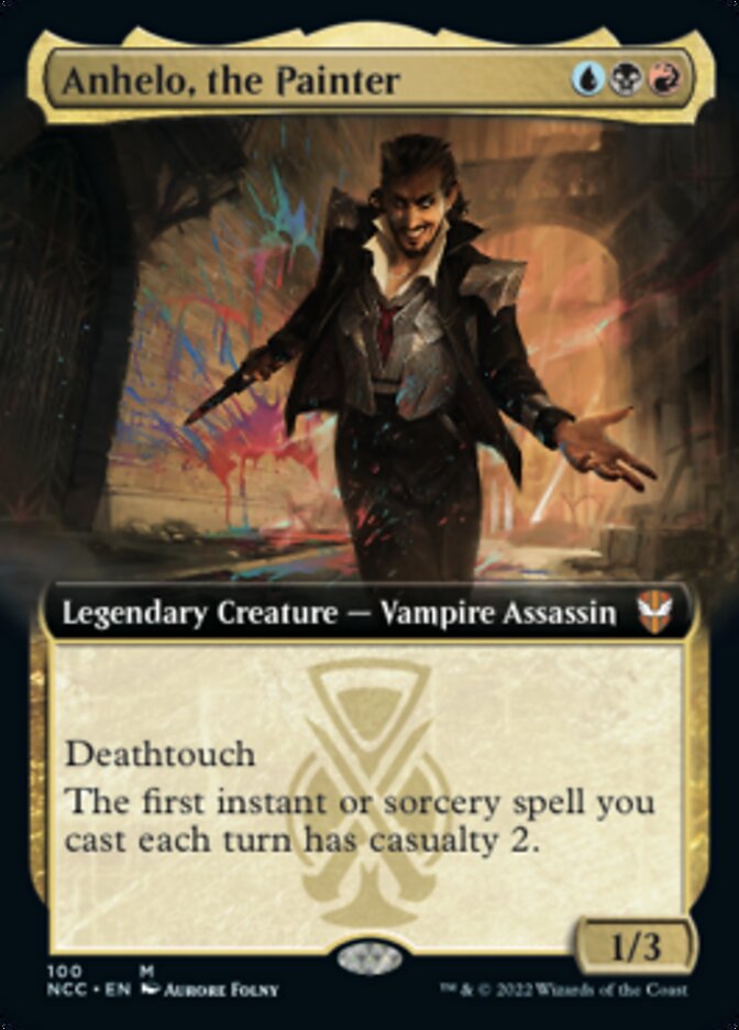 Anhelo, the Painter (Extended Art) [Streets of New Capenna Commander] | Jomio and Rueliete's Cards and Comics