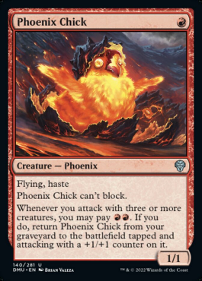 Phoenix Chick [Dominaria United] | Jomio and Rueliete's Cards and Comics