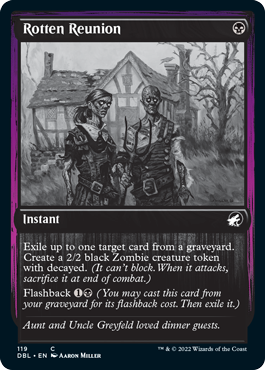 Rotten Reunion [Innistrad: Double Feature] | Jomio and Rueliete's Cards and Comics