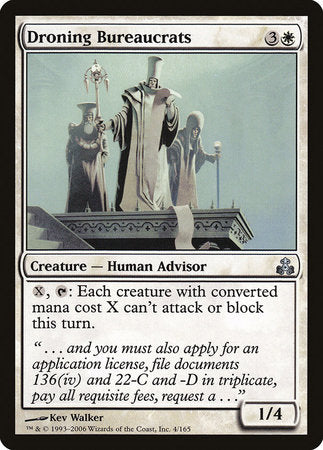 Droning Bureaucrats [Guildpact] | Jomio and Rueliete's Cards and Comics