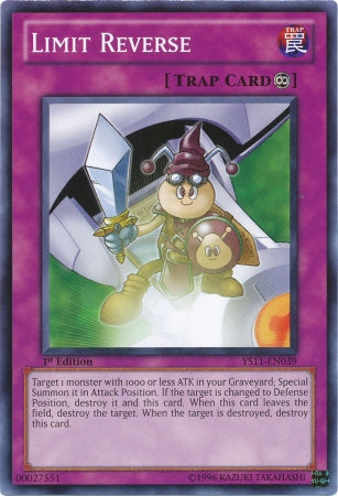Limit Reverse [YS11-EN039] Common | Jomio and Rueliete's Cards and Comics