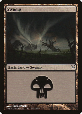Swamp (78) [Duel Decks: Sorin vs. Tibalt] | Jomio and Rueliete's Cards and Comics