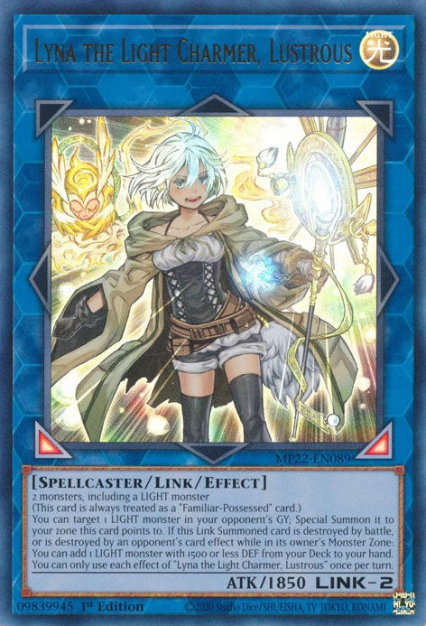 Lyna the Light Charmer, Lustrous [MP22-EN089] Ultra Rare | Jomio and Rueliete's Cards and Comics