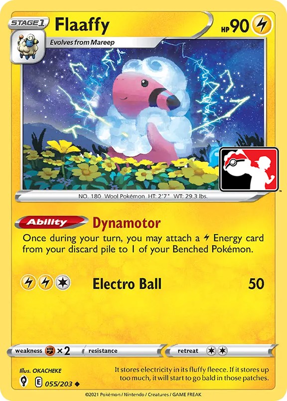Flaaffy (055/203) [Prize Pack Series One] | Jomio and Rueliete's Cards and Comics
